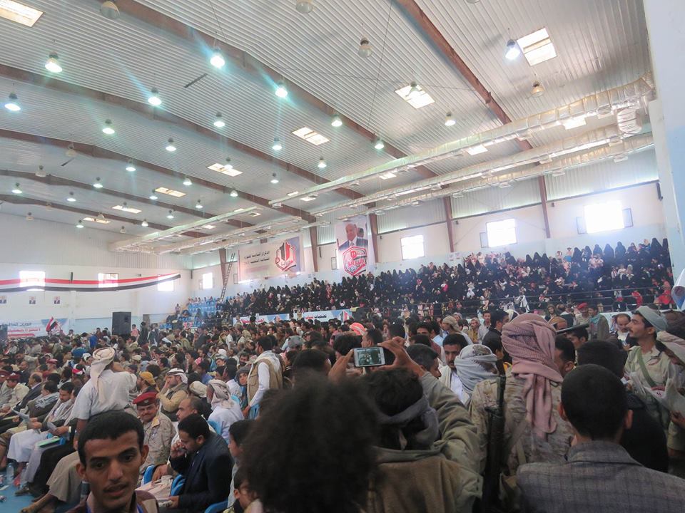 شاهد .. صور من احتفال اليوم في محافظة مأرب بمناسبة الذكرى السادسة لثورة 11 فبراير