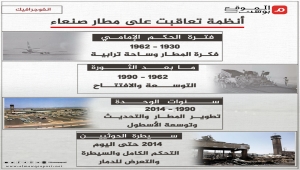 أنظمة تعاقبت على مطار صنعاء الدولي