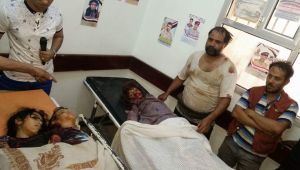 تشييع مهيب لـ 8 أطفال قتلوا بقصف صاروخي للمليشيا على مأرب