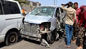 لحج.. إصابة مسؤول أمني إثر انفجار عبوة ناسفة