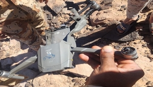 قوات الجيش تسقط مسيّرة حوثية في الضباب غرب تعز