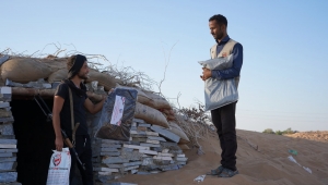 "وطن" توزع ملابس شتوية على المرابطين في الجبهات والنقاط الأمنية