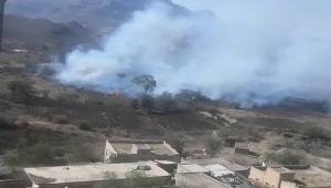 شبكة حقوقية تدين إحراق الحوثيين لمزارع مواطنين في الضالع