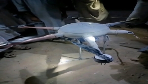 مأرب.. القوات الحكومية تسقط طائرة مسيرة حوثية بجبهة "رغوان"