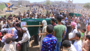 تعز.. تشييع جثامين أطفال "العرسوم" بالهشمة وسط مطالبات بالتحقيق