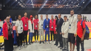 لاعب الجودو يونس حسين يهدي اليمن ميدالية برونزية في دورة الألعاب الآسيوية الثالثة