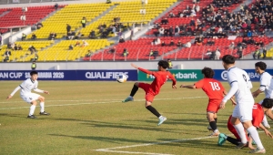 المنتخب الوطني للناشئين يفوز على قيرغيزستان في تصفيات كأس آسيا