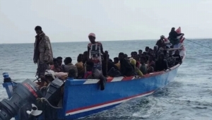 21,000 مهاجر أفريقي دخلوا اليمن خلال شهر معظمهم من جيبوتي والصومال