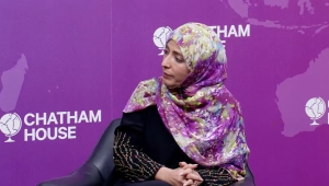 توكل كرمان من لندن: تدمير الدولة "أكبر جريمة" بحق اليمن وأدعو لشراكة ندية مع السعودية