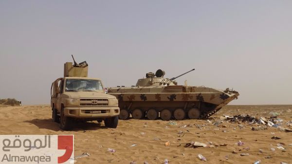 مقتل وإصابة العشرات من المتمردين بجبهتي حرض وميدي بعد تجدد المواجهات مع الجيش الوطني