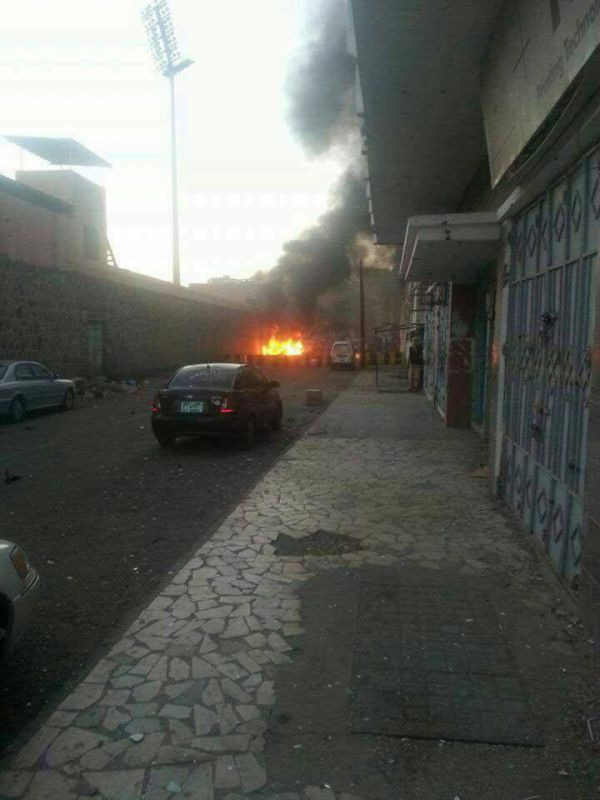 إدارة أمن عدن تكشف تفاصيل إحباط الهجوم على البنك المركزي بسيارة مفخخة فجر اليوم (فيديو + صور)