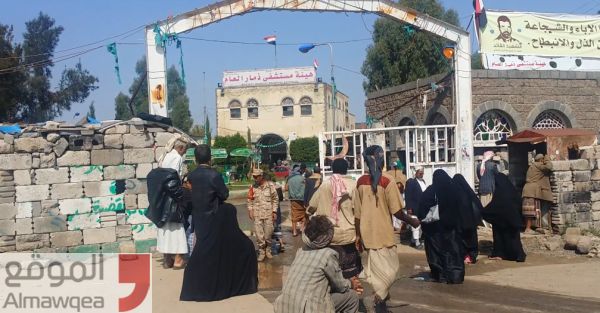 المليشيات تحول مستشفى ذمار العام وفرع الهلال الأحمر إلى مراكز لدعم جبهاتها (تقرير)