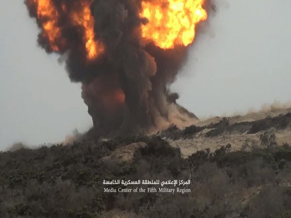 تفجير كمية جديدة من الألغام البحرية في ميدي