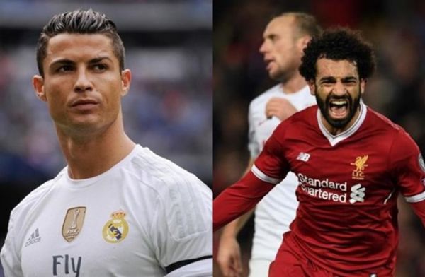 صلاح يتفوق على رونالدو في استفتاء جديد
