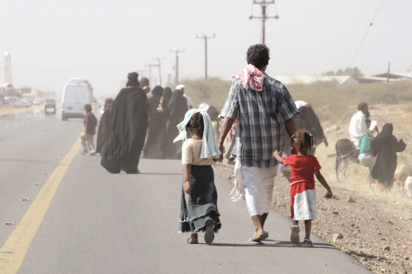 الهجرة الدولية: أكثر من 100 ألف يمني نزحوا خلال 2020 بسبب الصراع