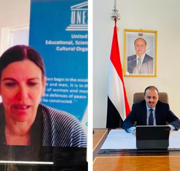 اليمن يدعو اليونسكو لمساعدته في استرداد آثاره المنهوبة والمهربة