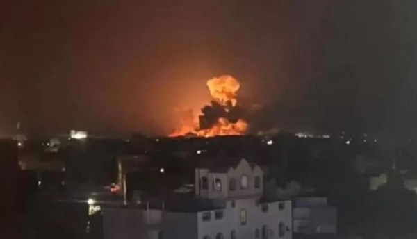 الطيران الأمريكي يشن غارات جديدة على الحوثيين في صنعاء وعمران ومأرب