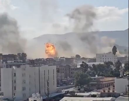 غارات جوية تستهدف مواقع للحوثيين بمحافظتي البيضاء وعمران