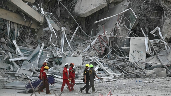 ارتفاع حصيلة ضحايا زلزال ميانمار إلى 3354 قتيلا