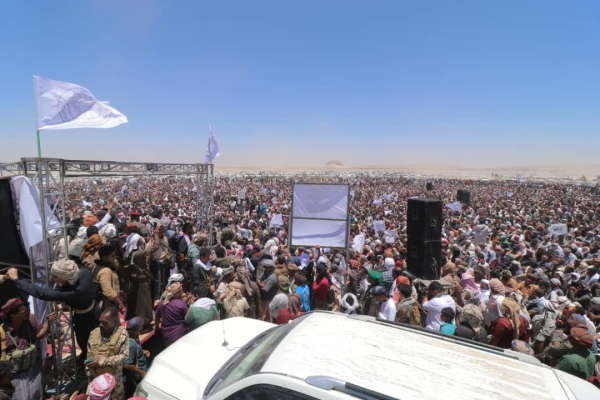 تفاعل واسع مع احتشاد حلف قبائل حضرموت.. صفعة بوجه الانتقالي وخطوة أولية أمام بناء الدولة الاتحادية