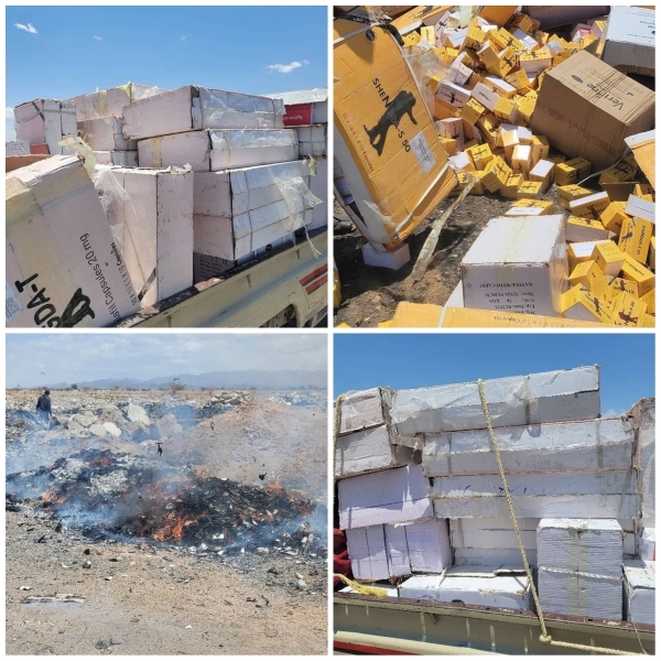 شبوة.. اتلاف 3 أطنان من الأدوية المنتهية