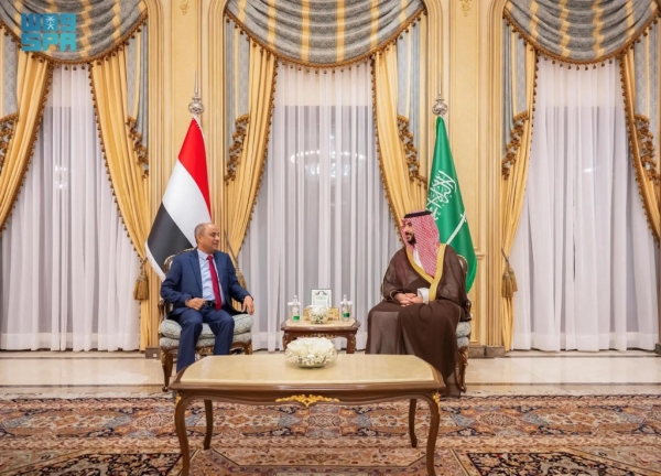بحثا عن دعم اقتصادي.. بن بريك يلتقى بن سلمان والأخير يؤكد دعم السعودية للحكومة اليمنية