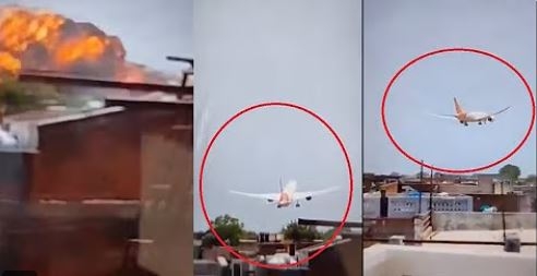 تحطم طائرة هندية في مطار أحمد آباد وعلى متنها 242 راكبًا بينهم 53 بريطانيًا