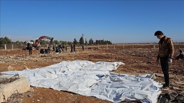 سوريا.. العثور على مقبرة جماعية لـ11 شخصا بينهم 7 أطفال