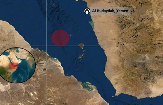 شركة أمبري تعلن عن حادث على بعد 30 ميلا بحرياً شمال غربي ميناء المخا