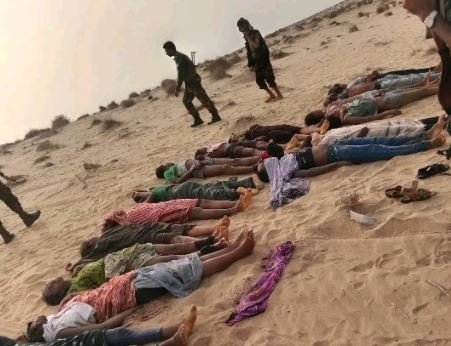 ارتفاع عدد وفيات غرق قارب المهاجرين قبال ساحل اليمن إلى 92 شخصا