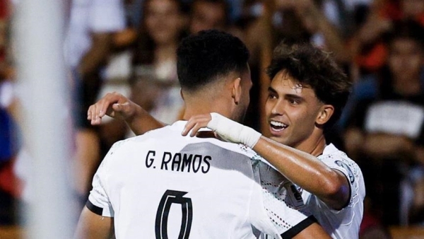 رونالدو وفيليكس يقودان البرتغال للفوز على أرمينيا بخماسية