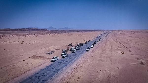 حضرموت.. درع الوطن تعلن عن تأمين خطي العبر ـ الخشعة والعبر ـ الوديعة