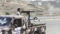 قصف متبادل بين الجيش الوطني والمليشيات الانقلابية في مدينة تعز وريفها